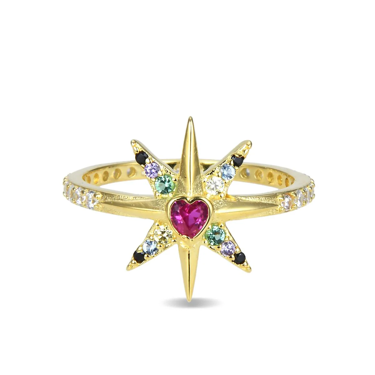 Anillo Syrys Plata De Ley 925 - Syrys MULTICOLOR - Image 3