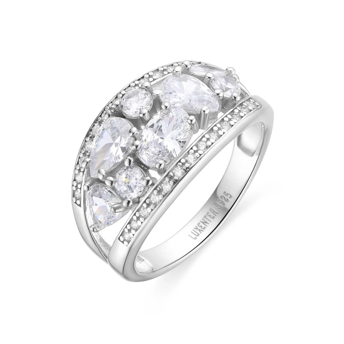Anillo Takri Plata de Ley 925 - Takri BLANCO