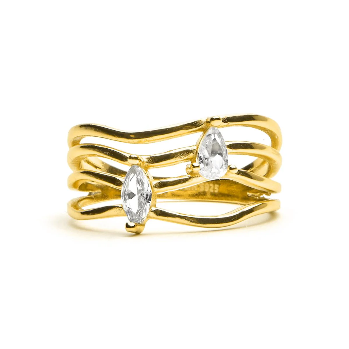 Anillo Tanduf Plata de Ley 925 - Tanduf BLANCO - Image 4