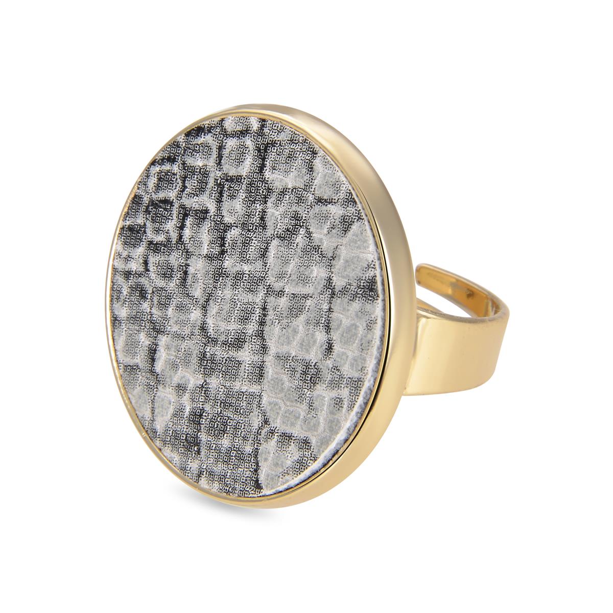 Anillo Tassa acabado en Oro Amarillo de 18 Kts - Tassa AMARILLO