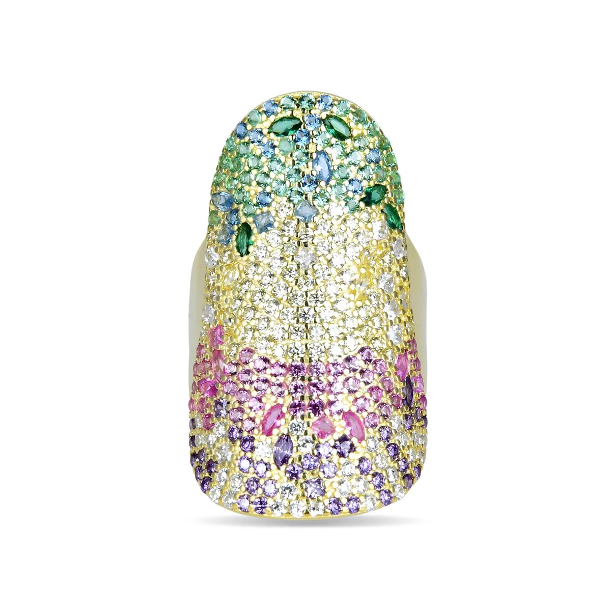 Anillo Thallik Plata De Ley 925 - Thallik MULTICOLOR - Image 3