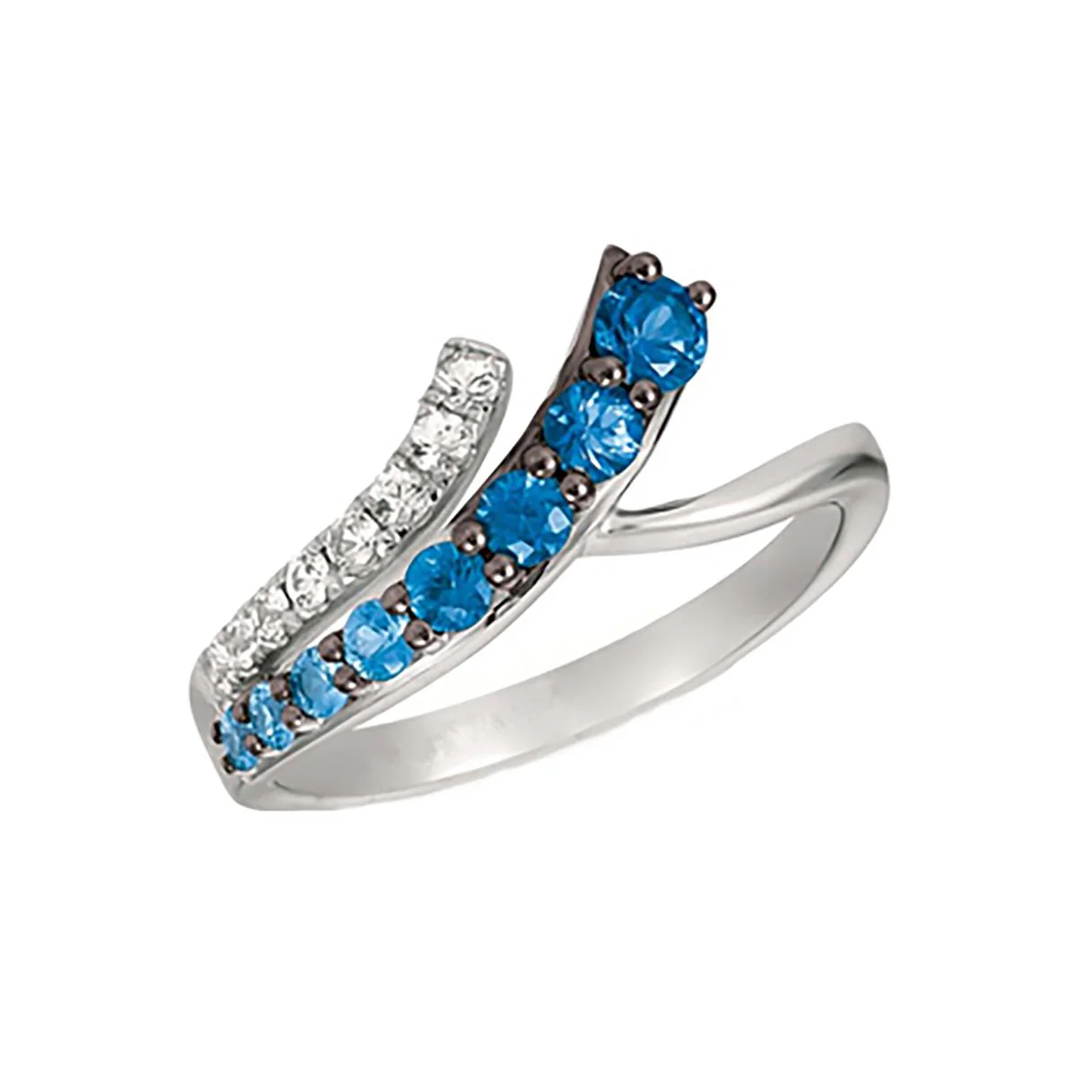 Anillo Thyko Plata De Ley 925 - Thyko AZUL