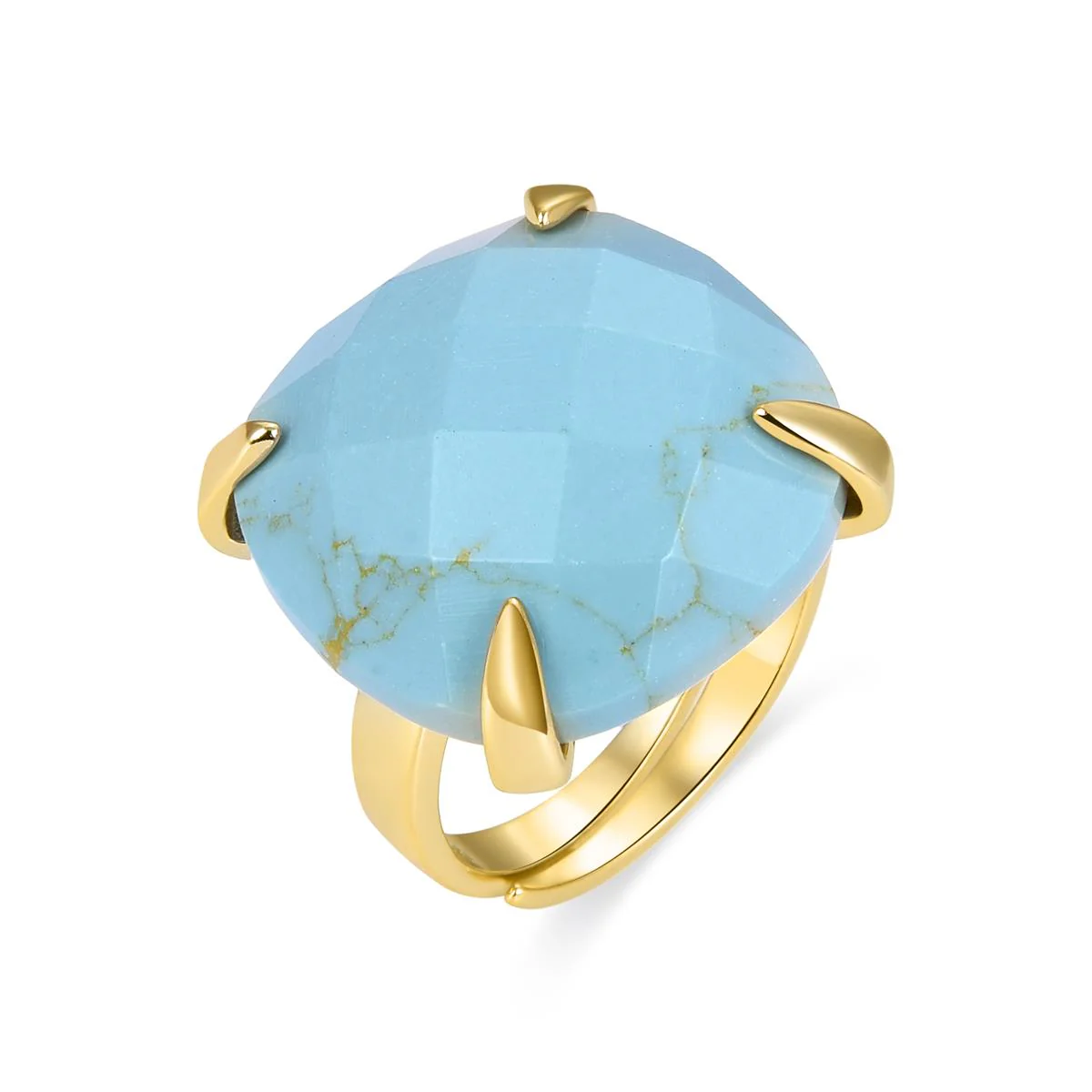Anillo Timbur Plata De Ley 925 - Timbur AZUL