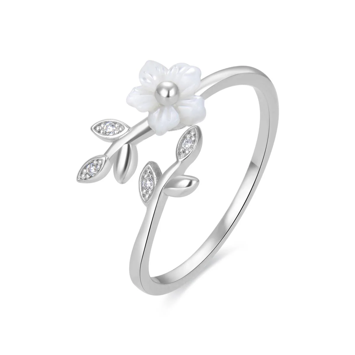 Anillo Tsiru Plata De Ley 925 - Tsiru BLANCO