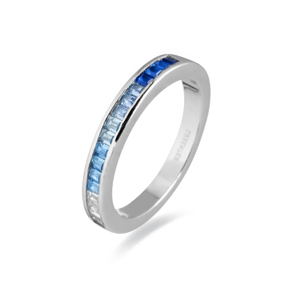 Anillo Tuhato Plata De Ley 925 - Tuhato AZUL