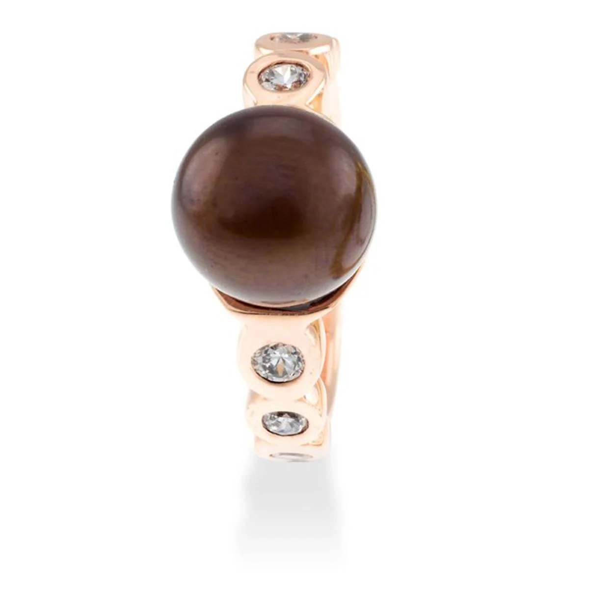 Anillo Ubangui Plata De Ley 925 - Ubangui MARRON
