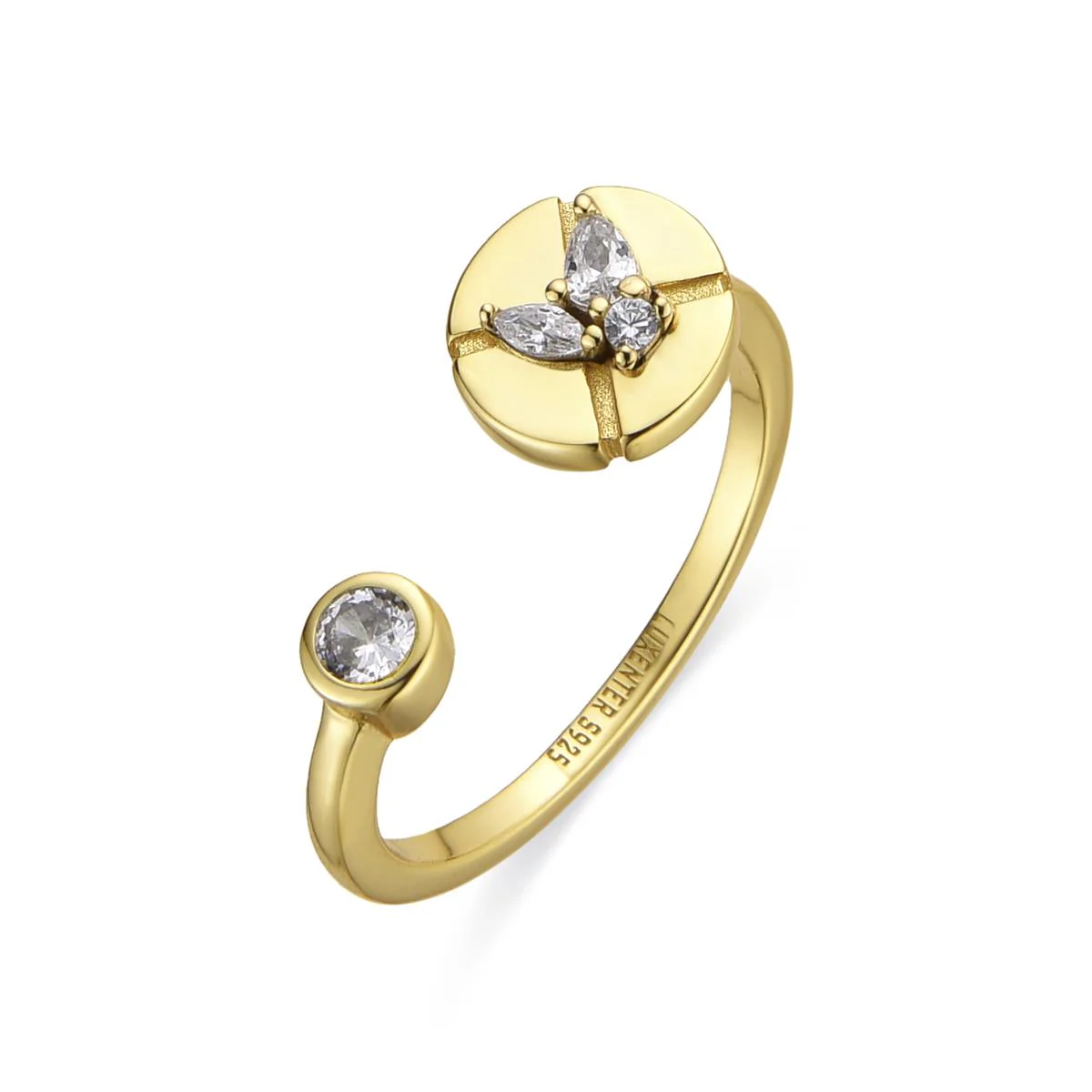 Anillo Ufore Plata de Ley 925 - Ufore BLANCO