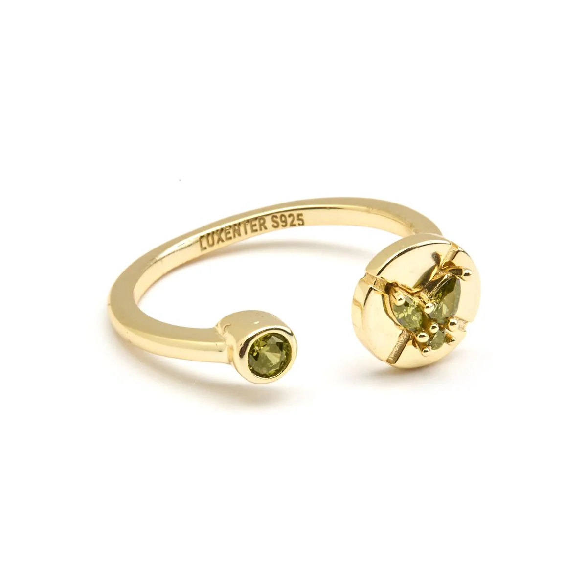 Anillo Ufore Plata de Ley 925 - Ufore VERDE - Image 3