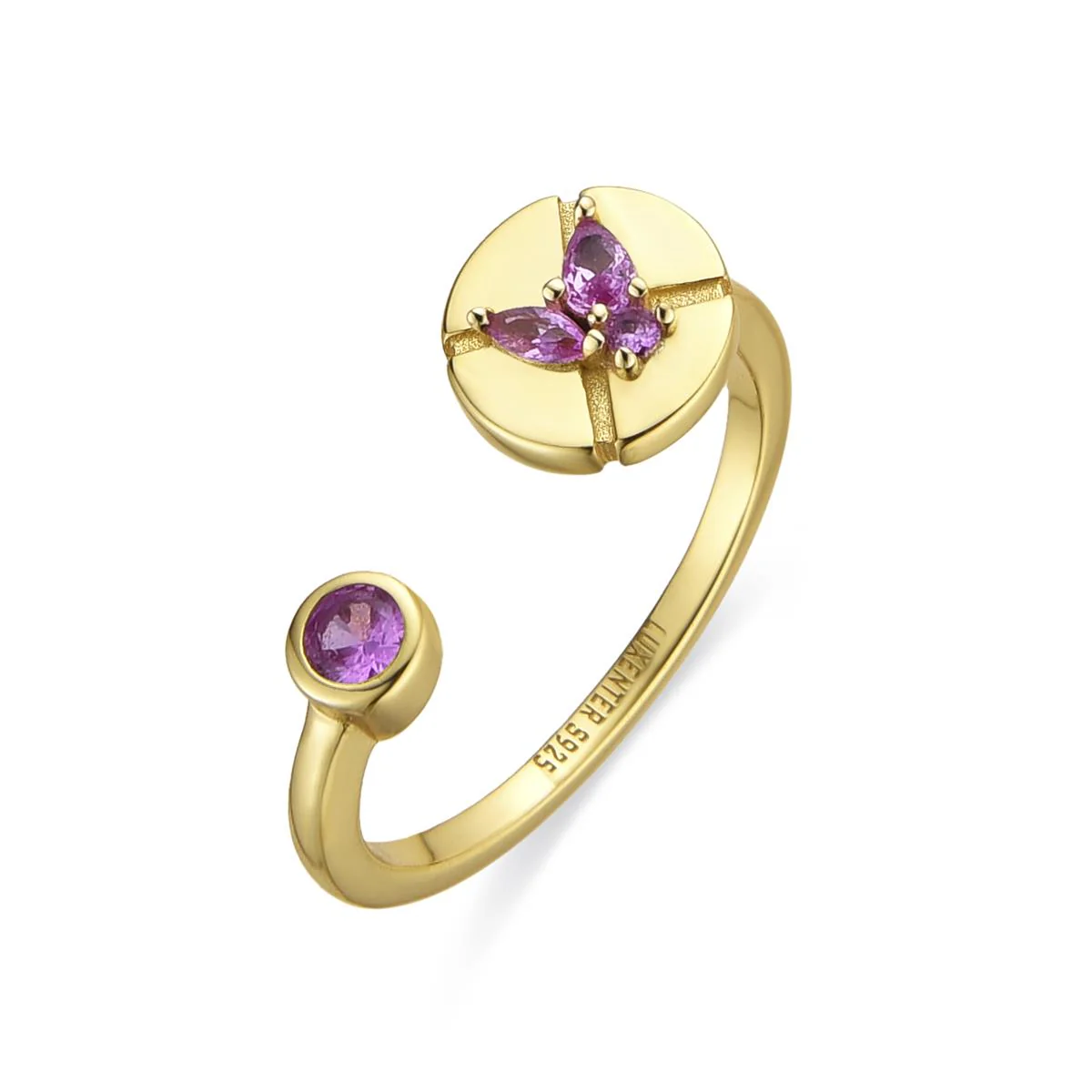 Anillo Ufore Plata de Ley 925 - Ufore ROSA