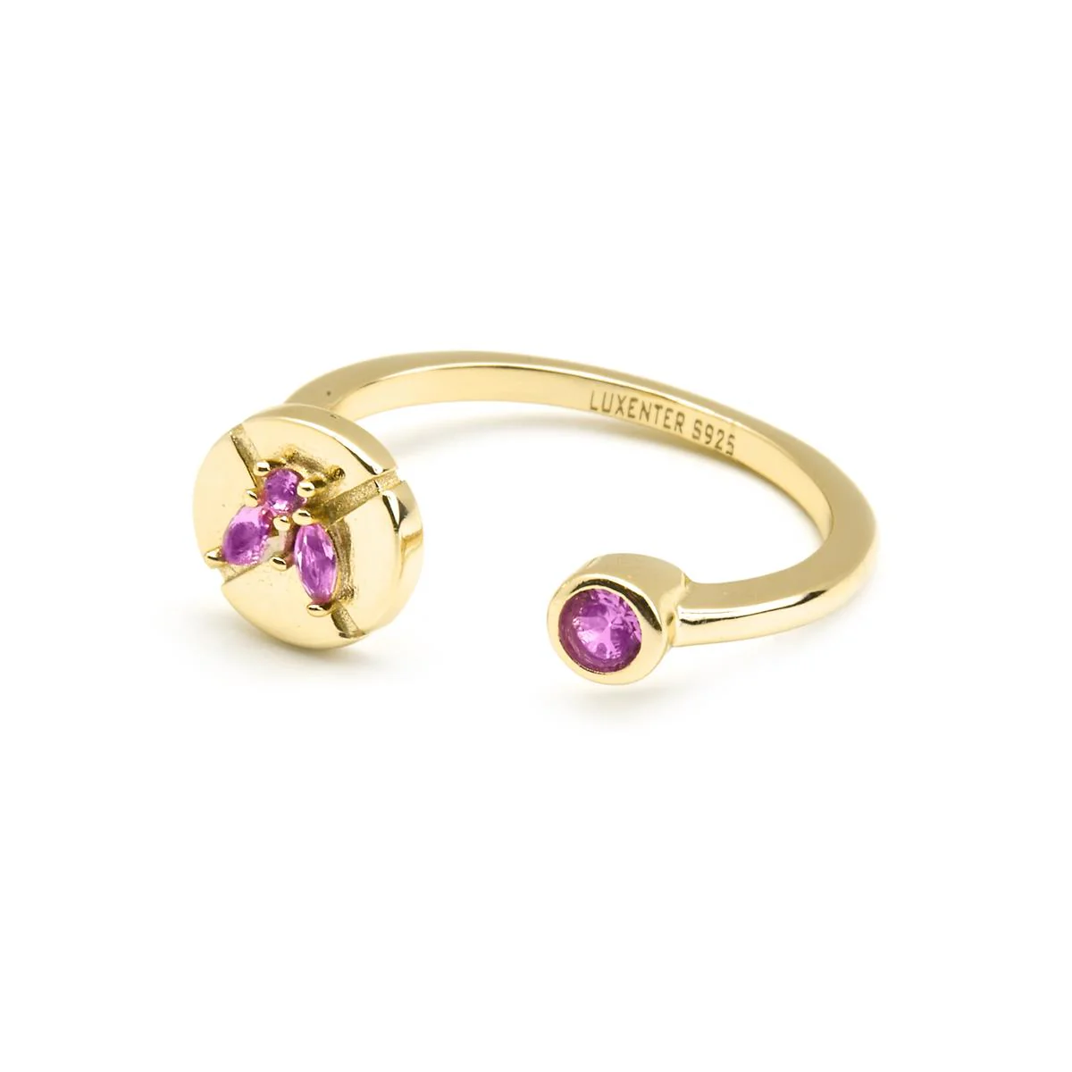 Anillo Ufore Plata de Ley 925 - Ufore ROSA - Image 3