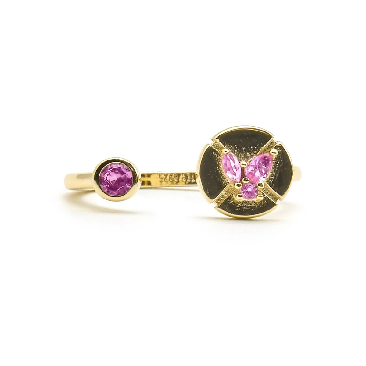 Anillo Ufore Plata de Ley 925 - Ufore ROSA - Image 5