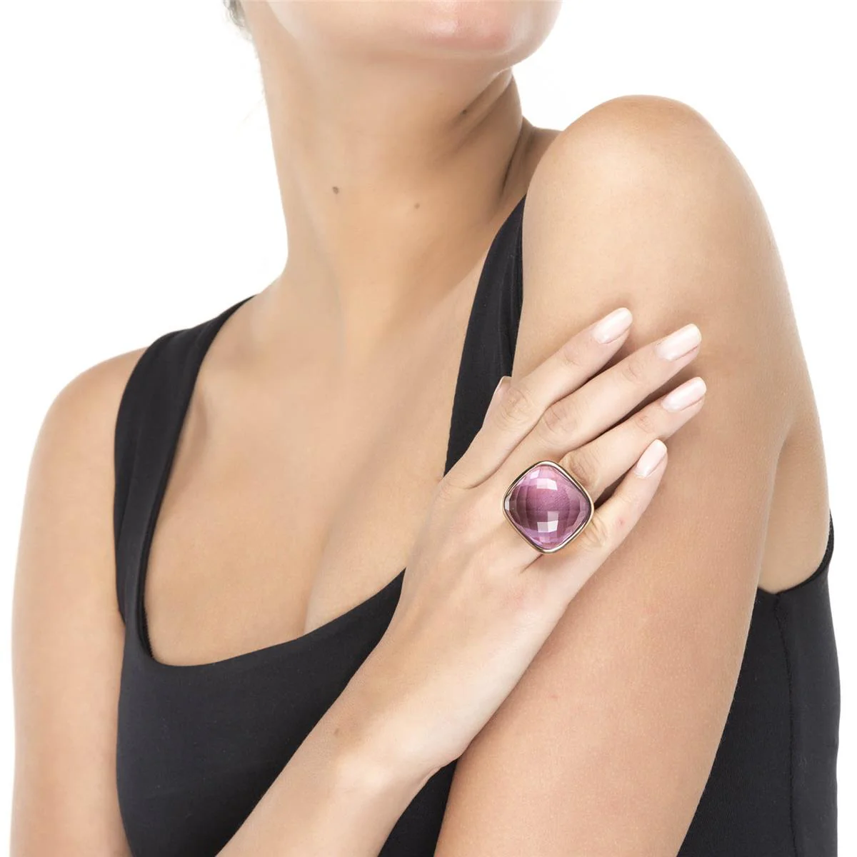 Anillo Ursan acabado en Oro Rosa De 18 Quilates - Ursan MORADO - Image 2