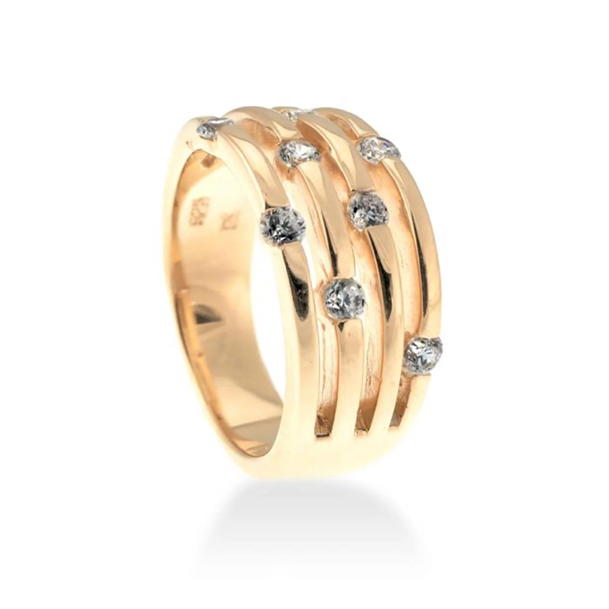 Anillo Uza Plata De Ley 925 - Uza BLANCO