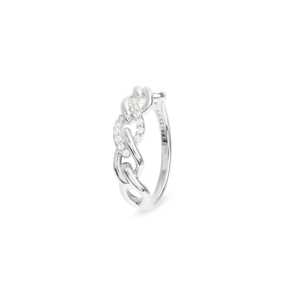 Anillo Vashti Plata De Ley 925 - Vashti BLANCO