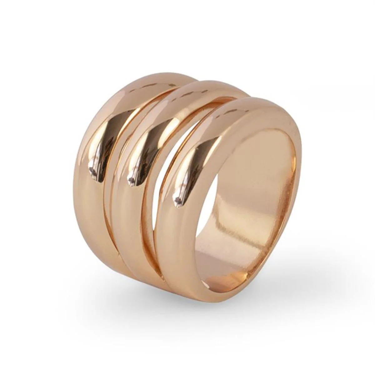 Anillo Viburnu acabado en Oro Rosa De 18 Quilates - Viburnu ROSA