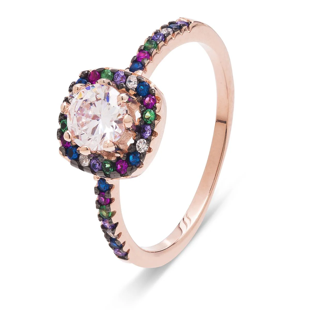 Anillo Wardham Plata De Ley 925 - Wardham MULTICOLOR