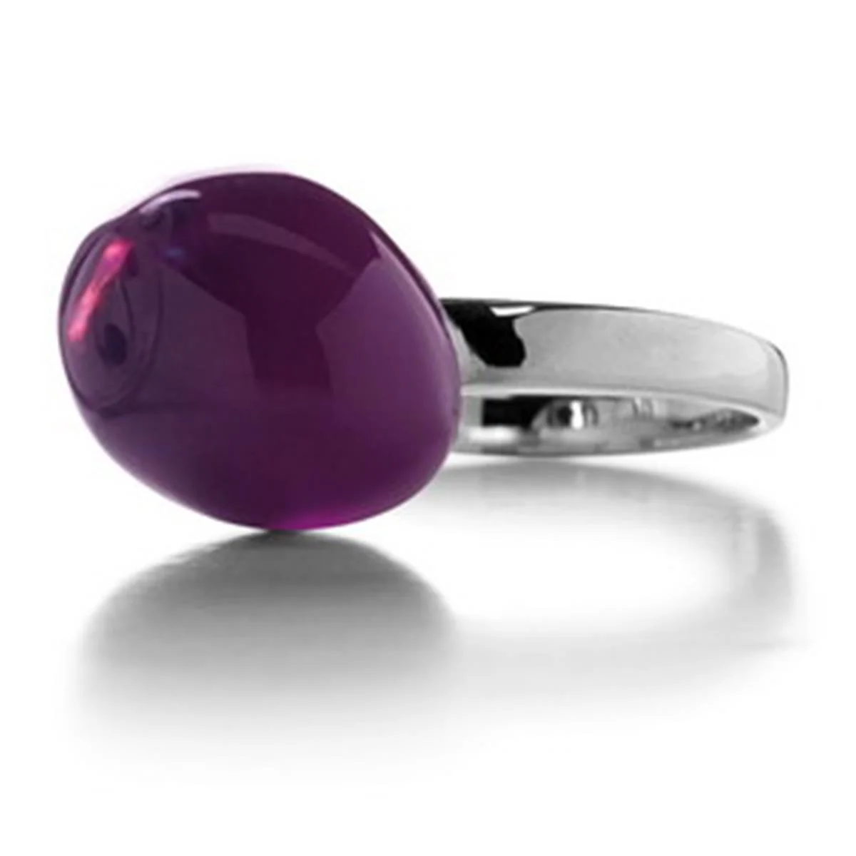 Anillo Watoto Dogo Plata De Ley 925 - Watoto Dogo MORADO