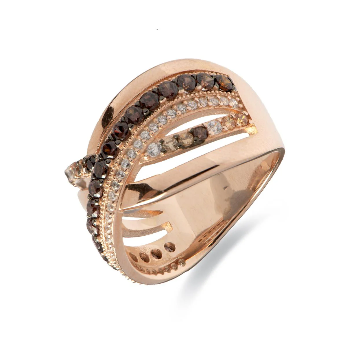Anillo Wynra Plata De Ley 925 - Wynra MARRON