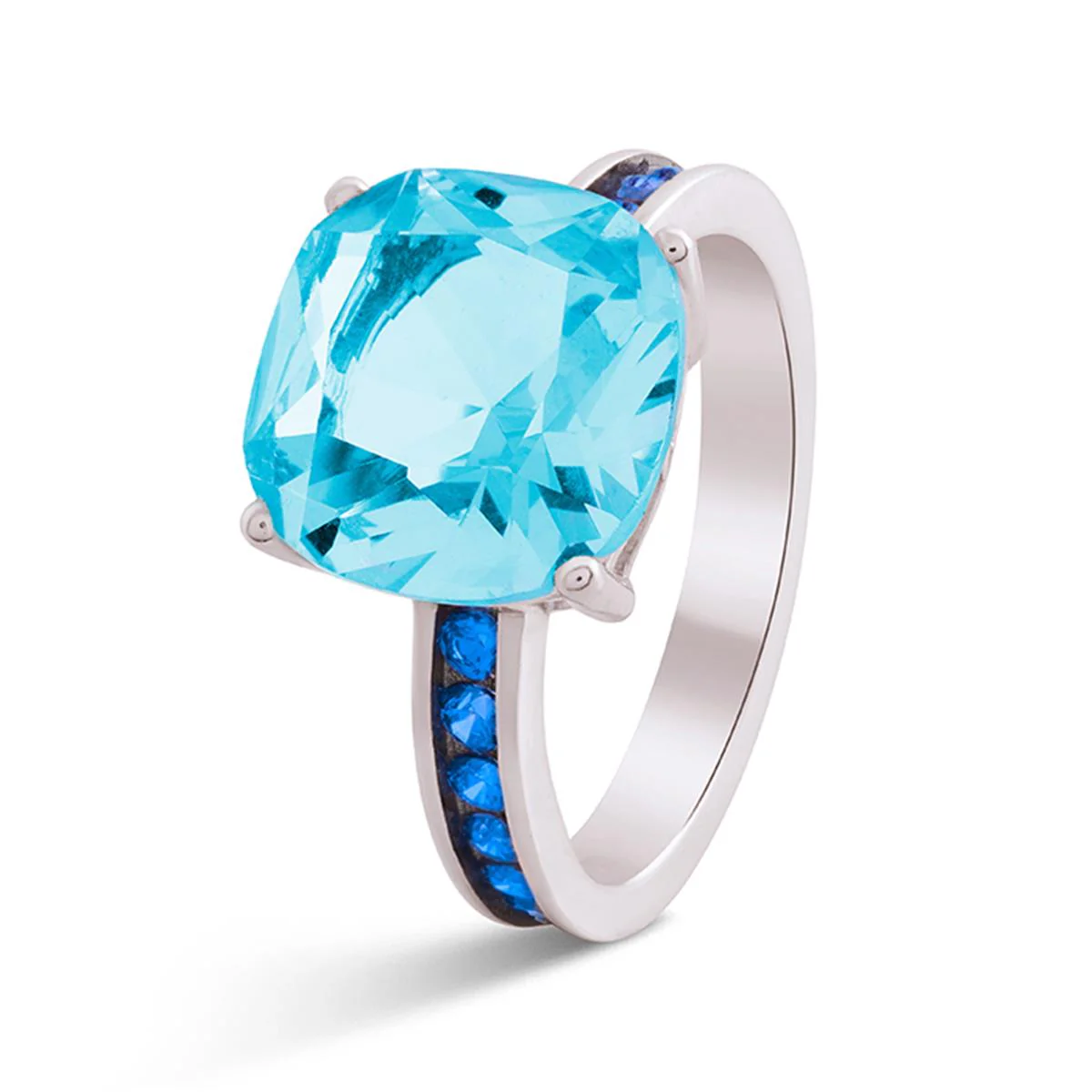 Anillo Xephass Plata De Ley 925 - Xephass AZUL