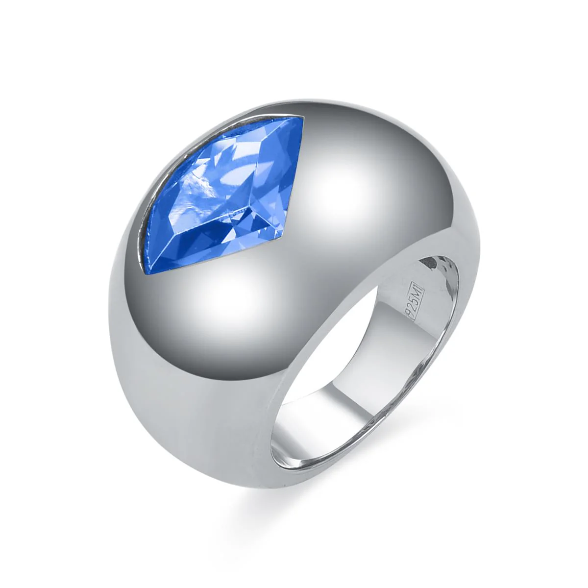 Anillo Yahad Plata De Ley 925 - Yahad AZUL