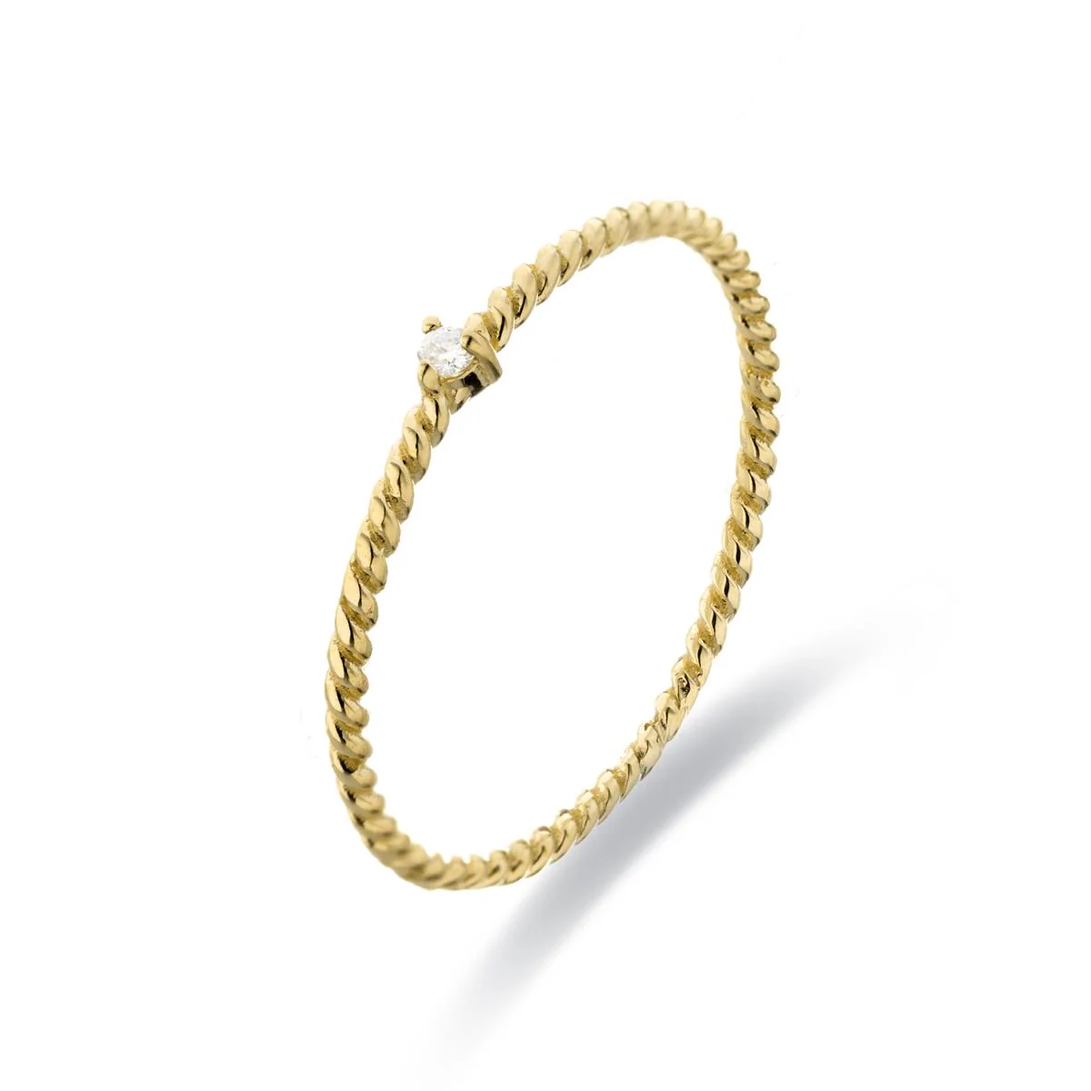 Anillo Yalik Oro de ley 18k - Yalik BLANCO