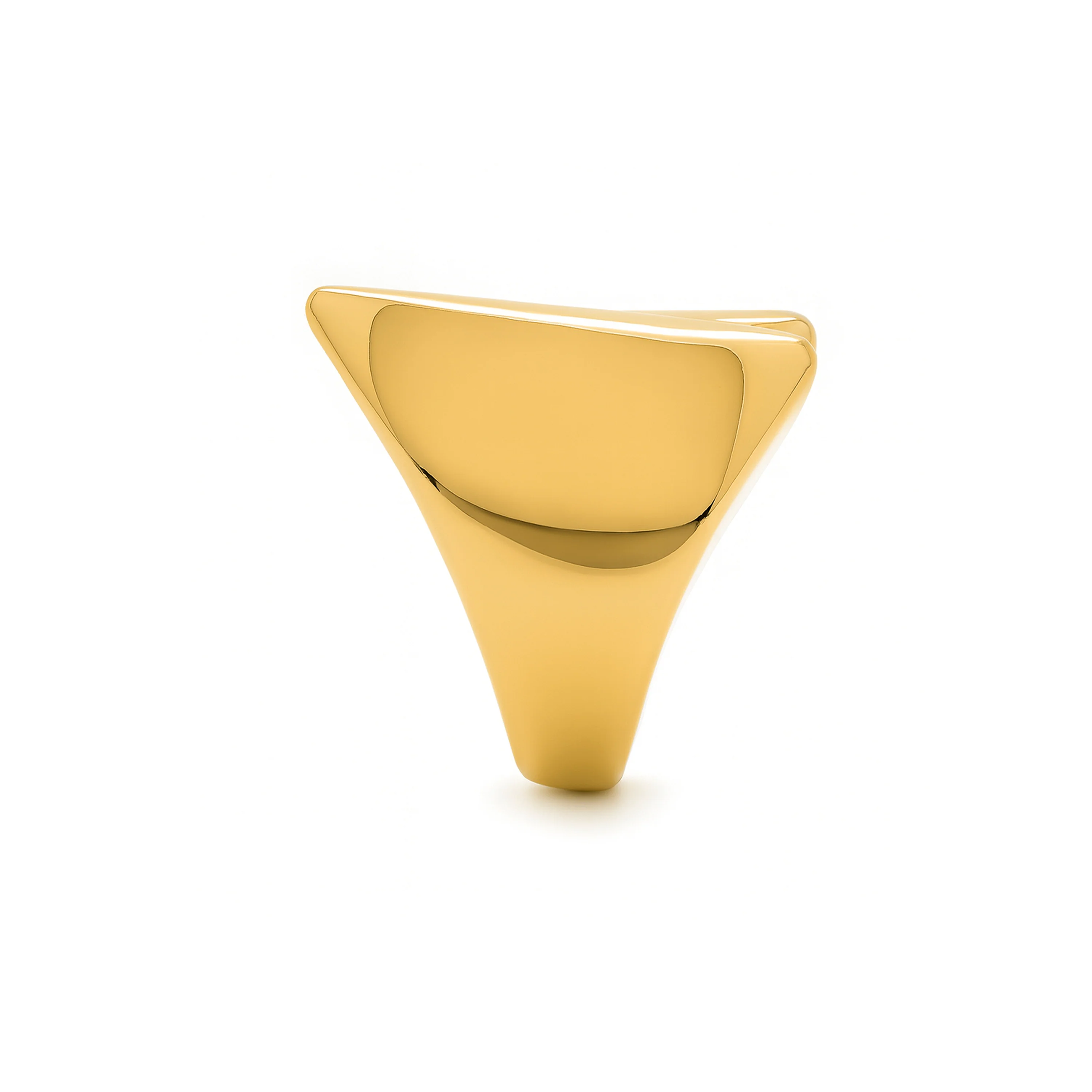 Anillo acabado en oro amarillo de 18k - Yaslah - Image 3