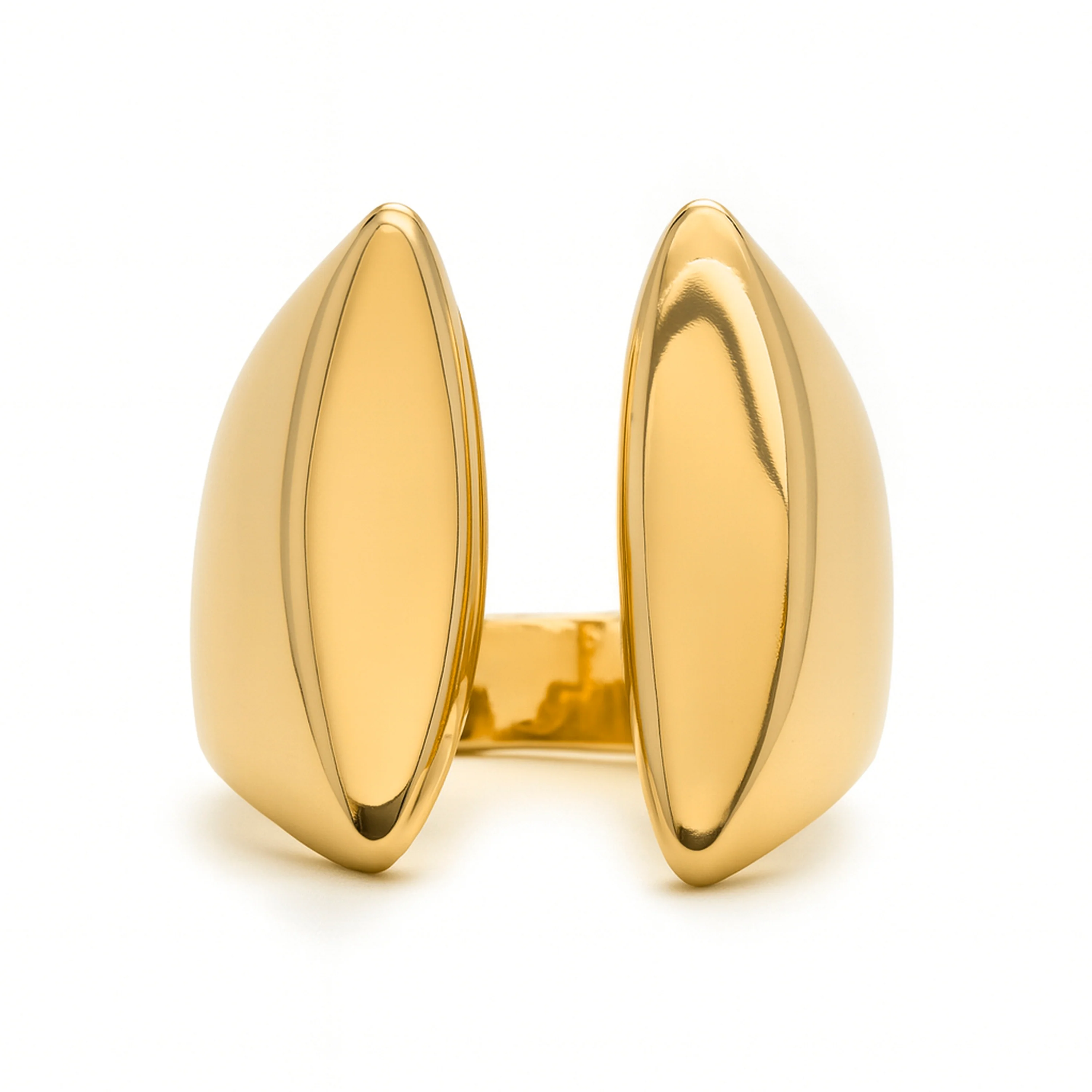 Anillo acabado en oro amarillo de 18k - Yaslah - Image 5