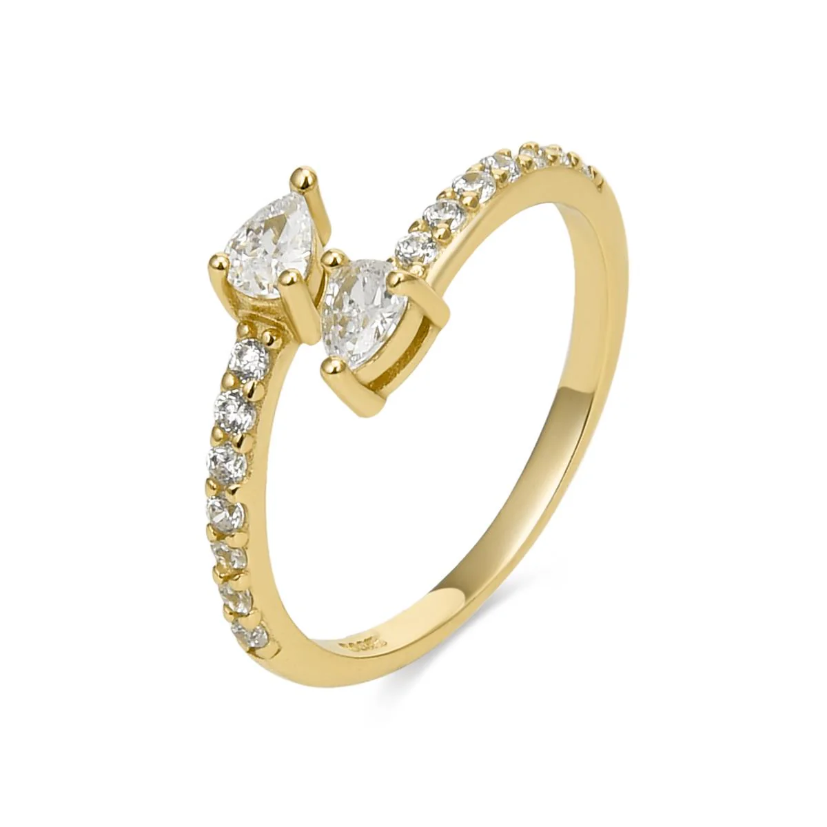 Anillo Ysruk Plata De Ley 925 - Ysruk AMARILLO