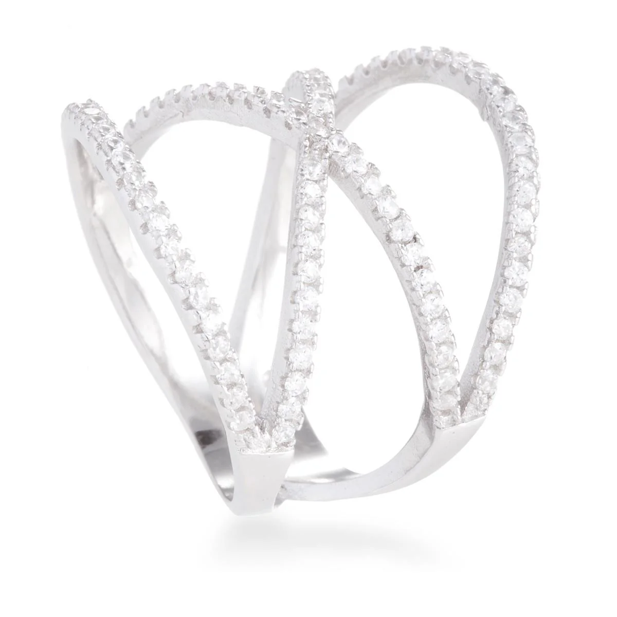 Anillo Yuh Plata De Ley 925 - Yuh BLANCO