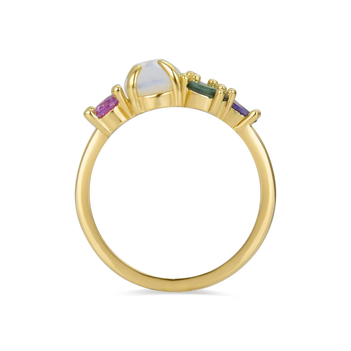 Anillo Zafi Plata De Ley 925 - Zafi MULTICOLOR - Image 4
