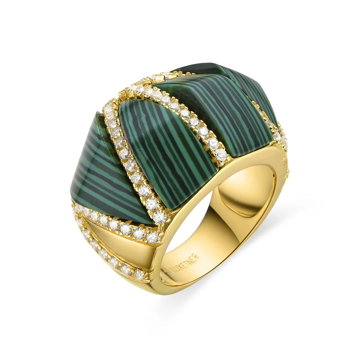 Anillo Zarla Plata de Ley 925 - Zarla VERDE