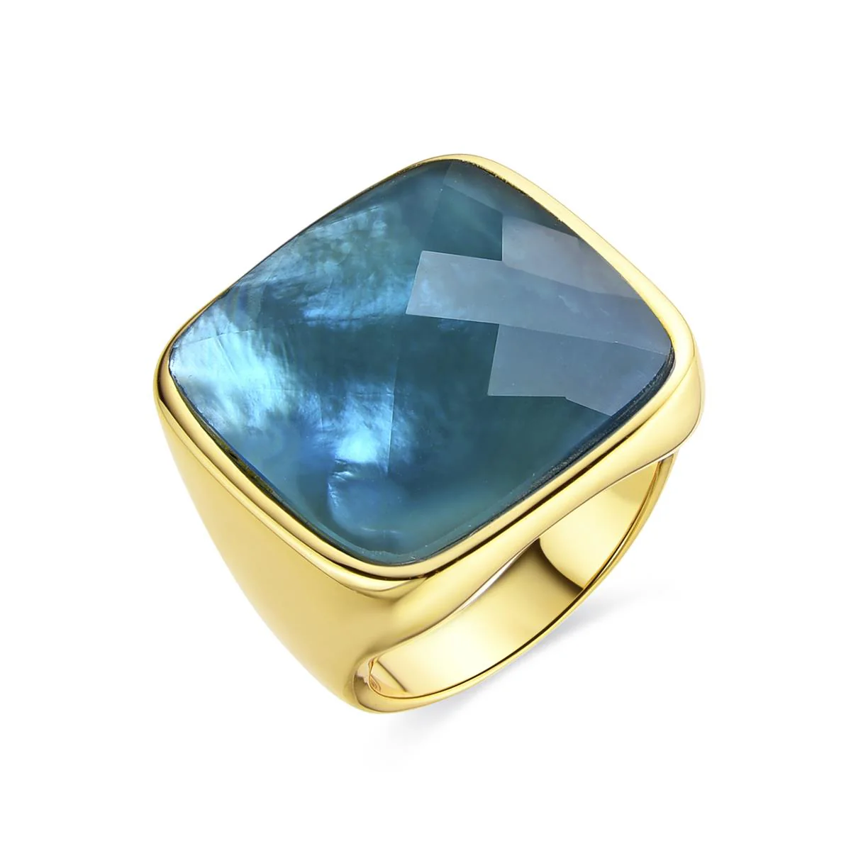Anillo Zenshi Plata de Ley 925 - Zenshi AZUL