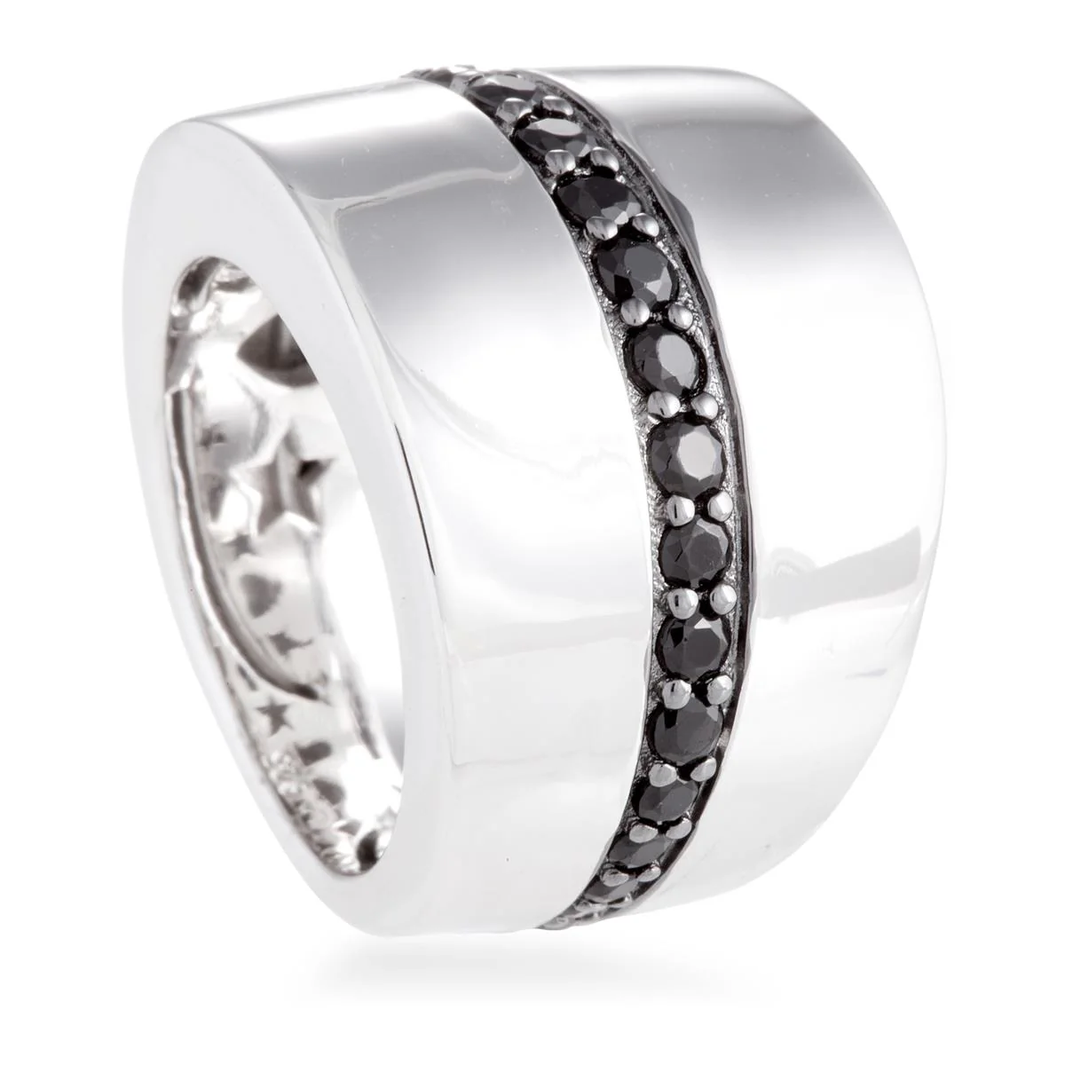 Anillo Zet Plata De Ley 925 - Zet NEGRO
