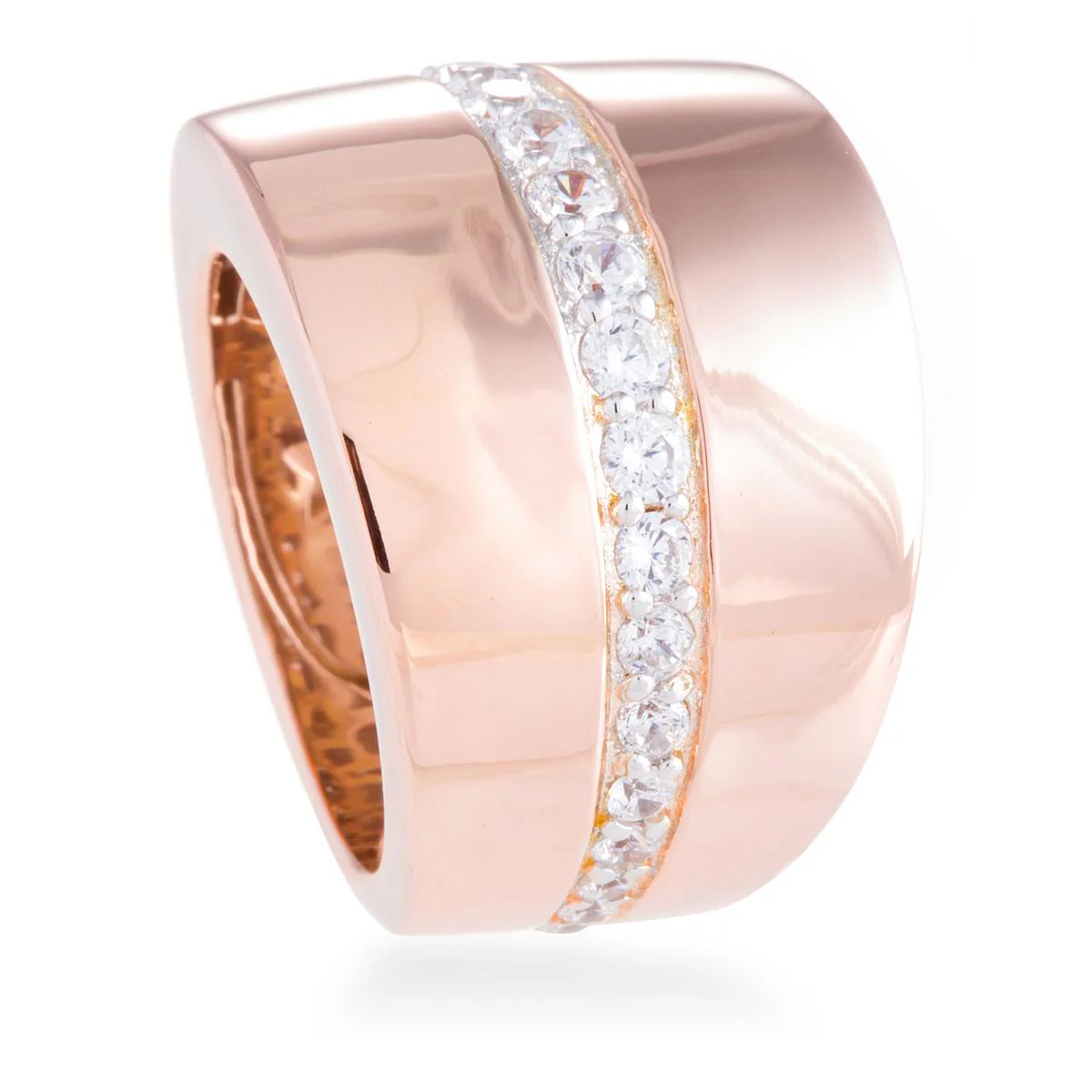 Anillo Zet Plata De Ley 925 - Zet BLANCO