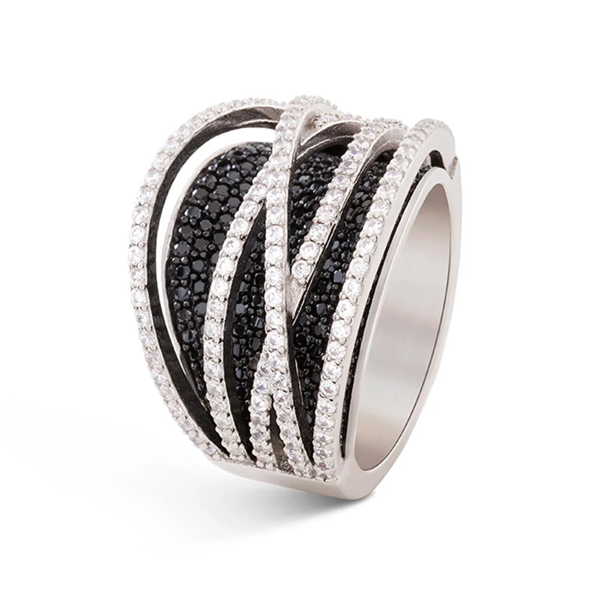 Anillo Zoppe Plata De Ley 925 - Zoppe NEGRO
