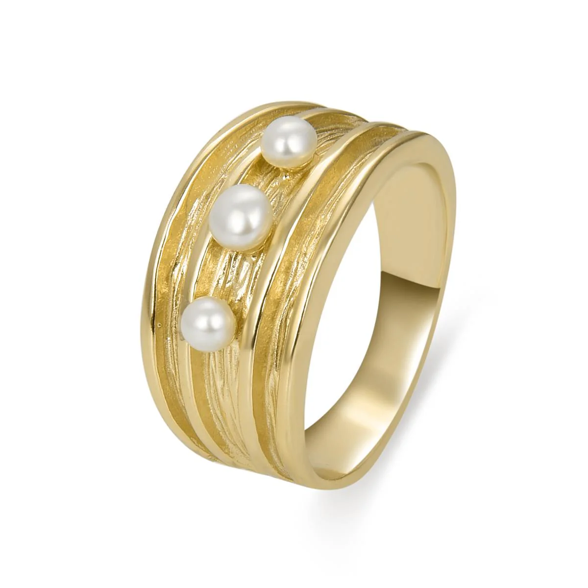 Anillo Zul Plata De Ley 925 - Zul AMARILLO