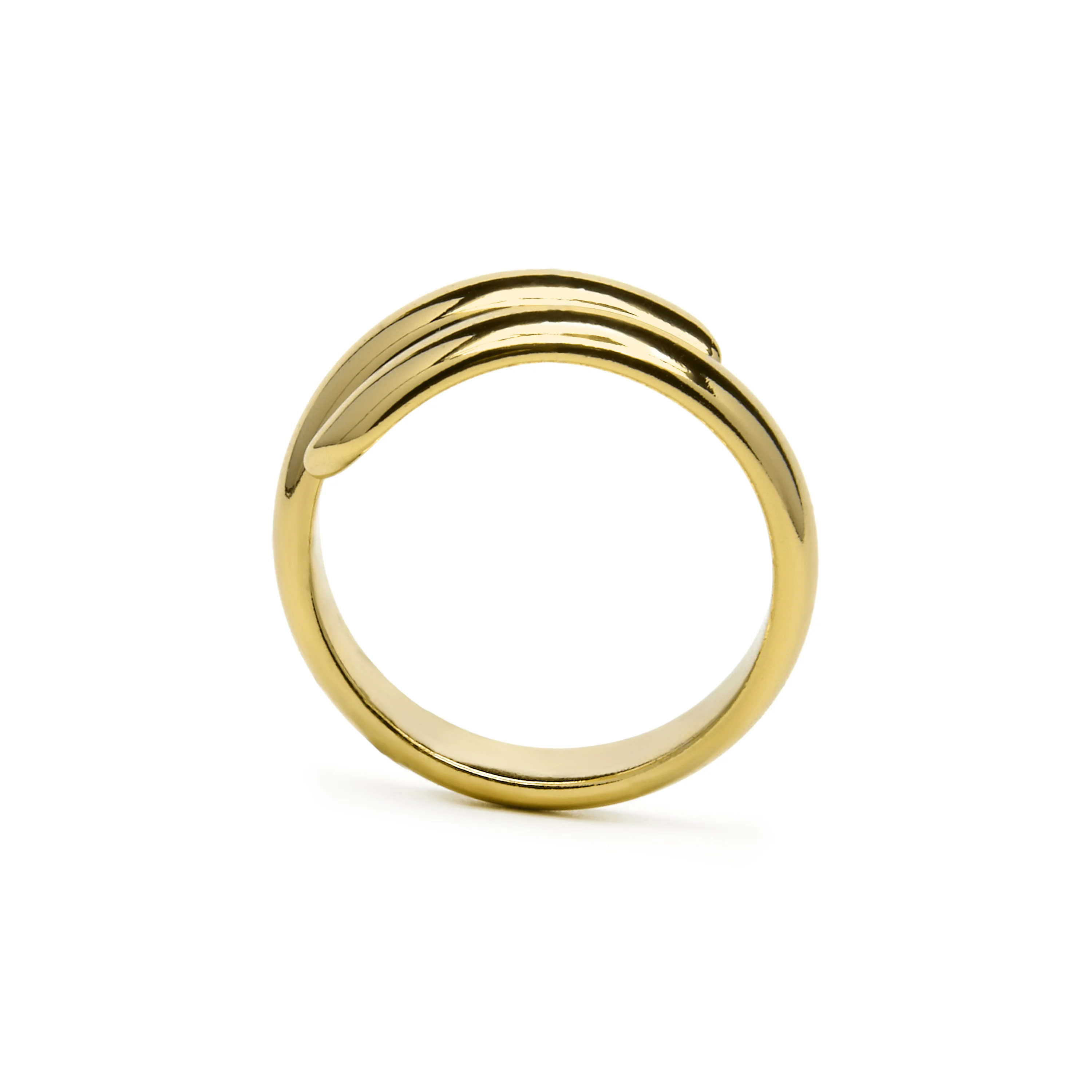 Anillo acabado oro amarillo de 18k - Ririel - Image 3