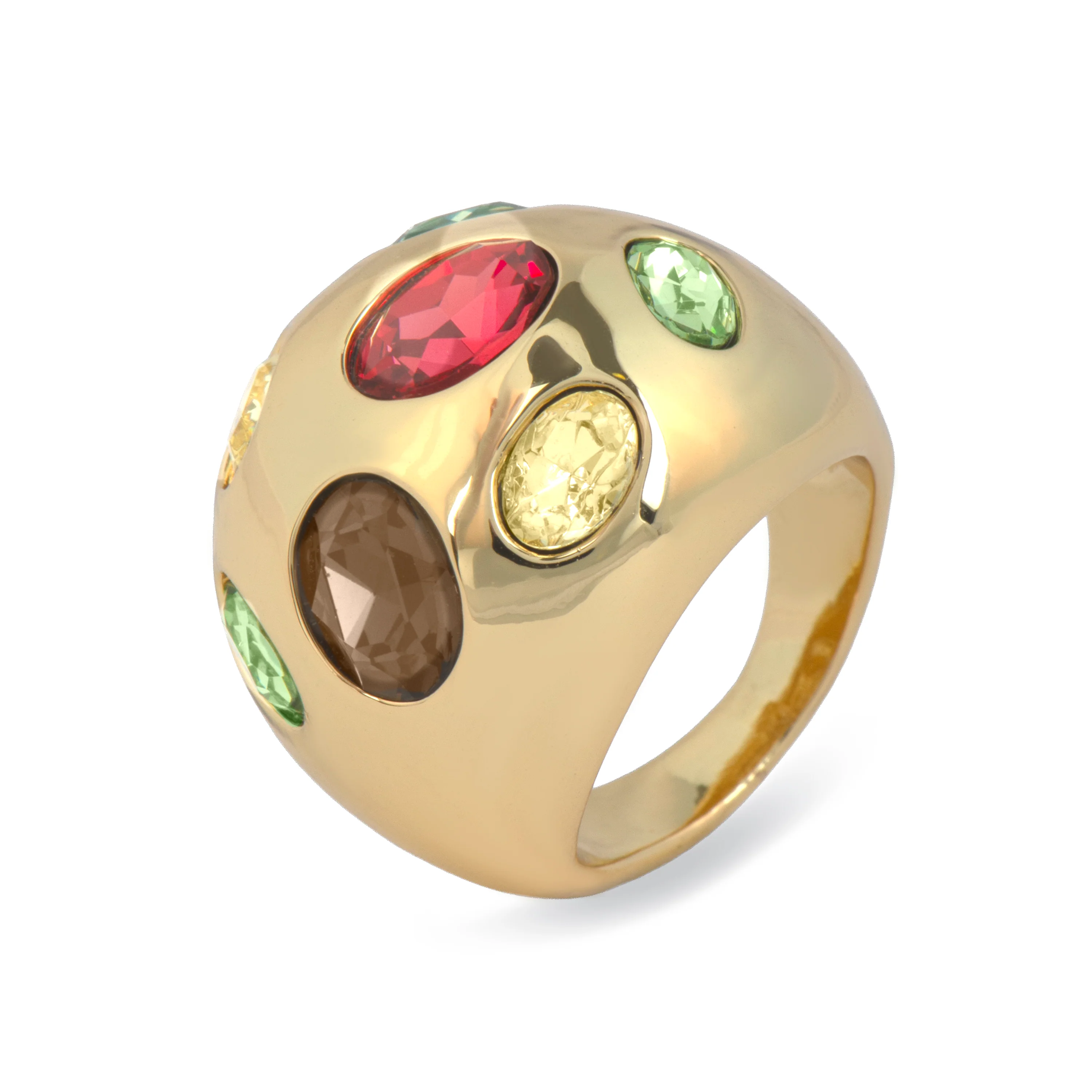 Anillo acabado en oro amarillo de 18k - Sirju