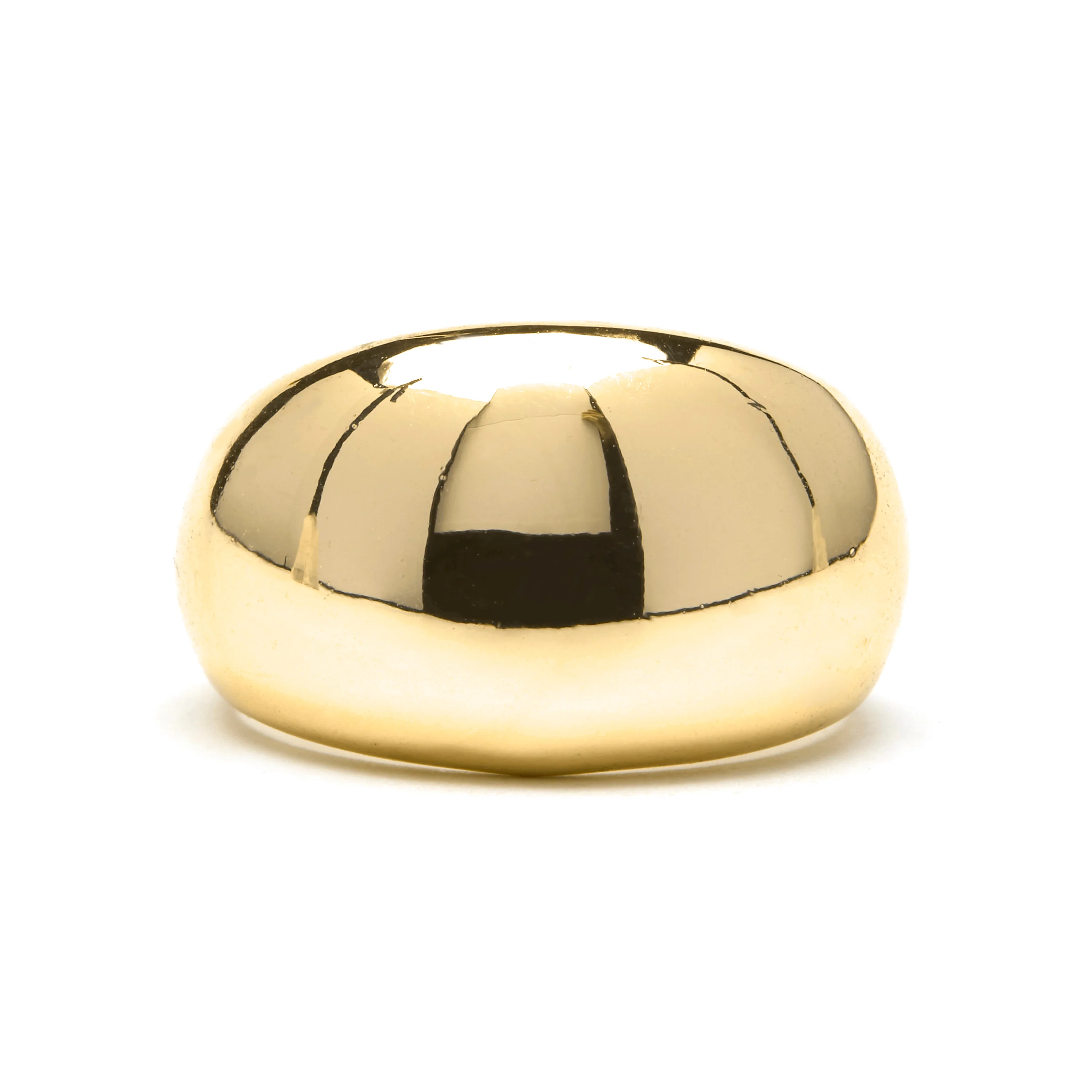 Anillo acabado en oro amarillo de 18k - Nura - Image 4