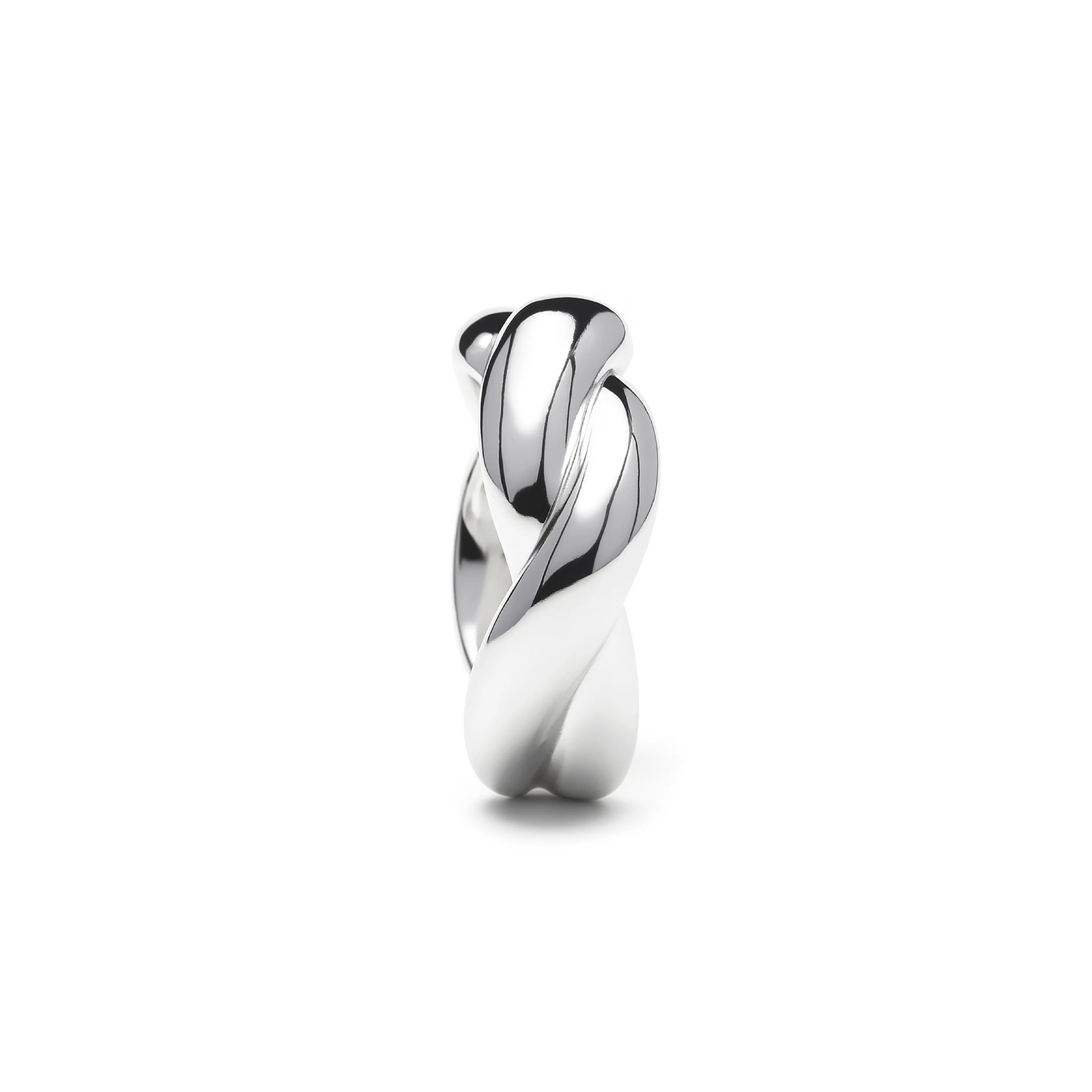Anillo acabado en rodio - Fayna - Image 3