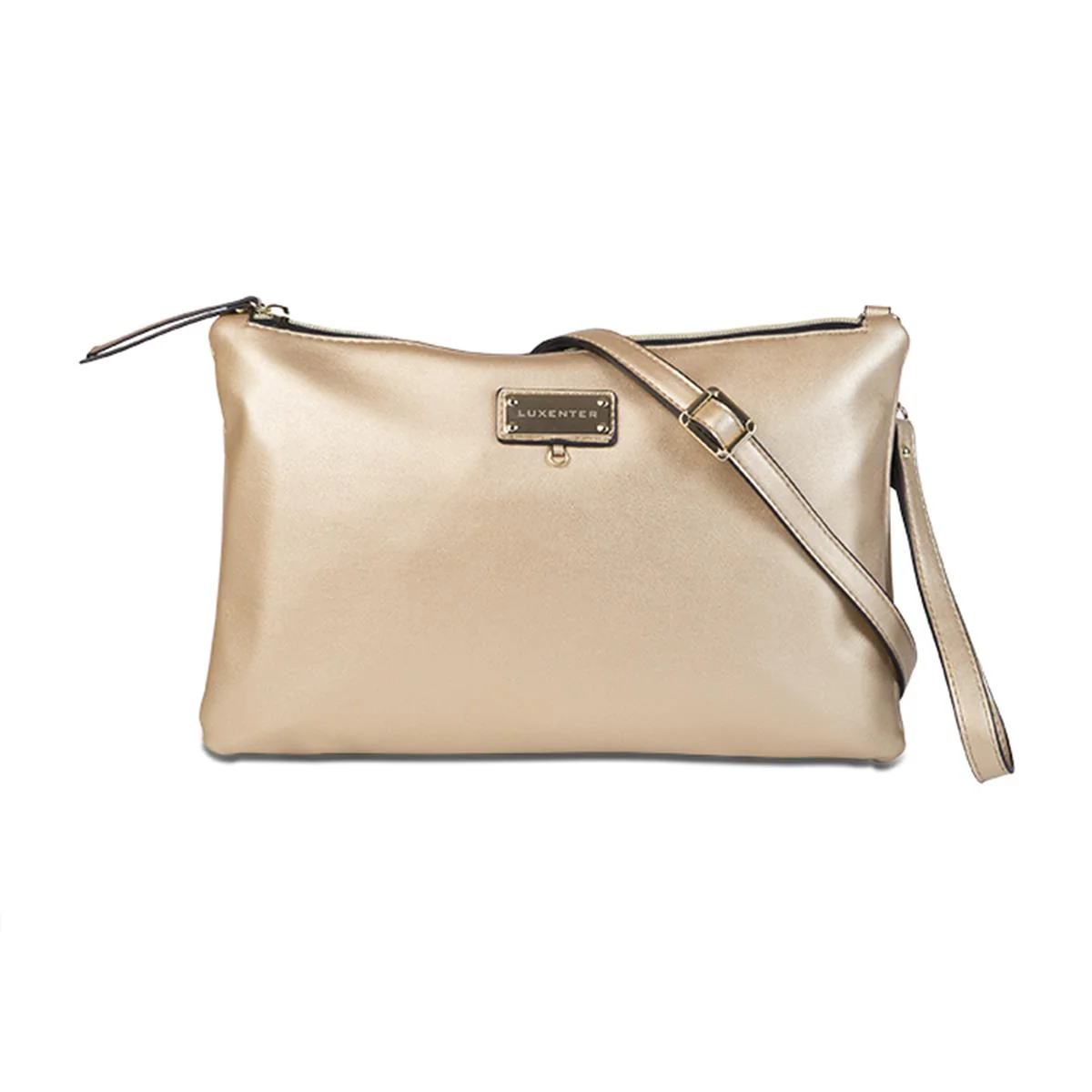 Bolso Cartera acabado en Rodio - Cartera AMARILLO