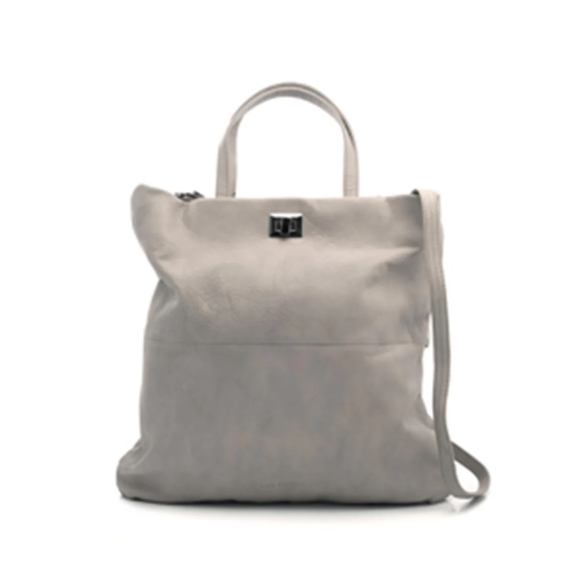 Bolso Leoka acabado en Rodio - Leoka MARRON
