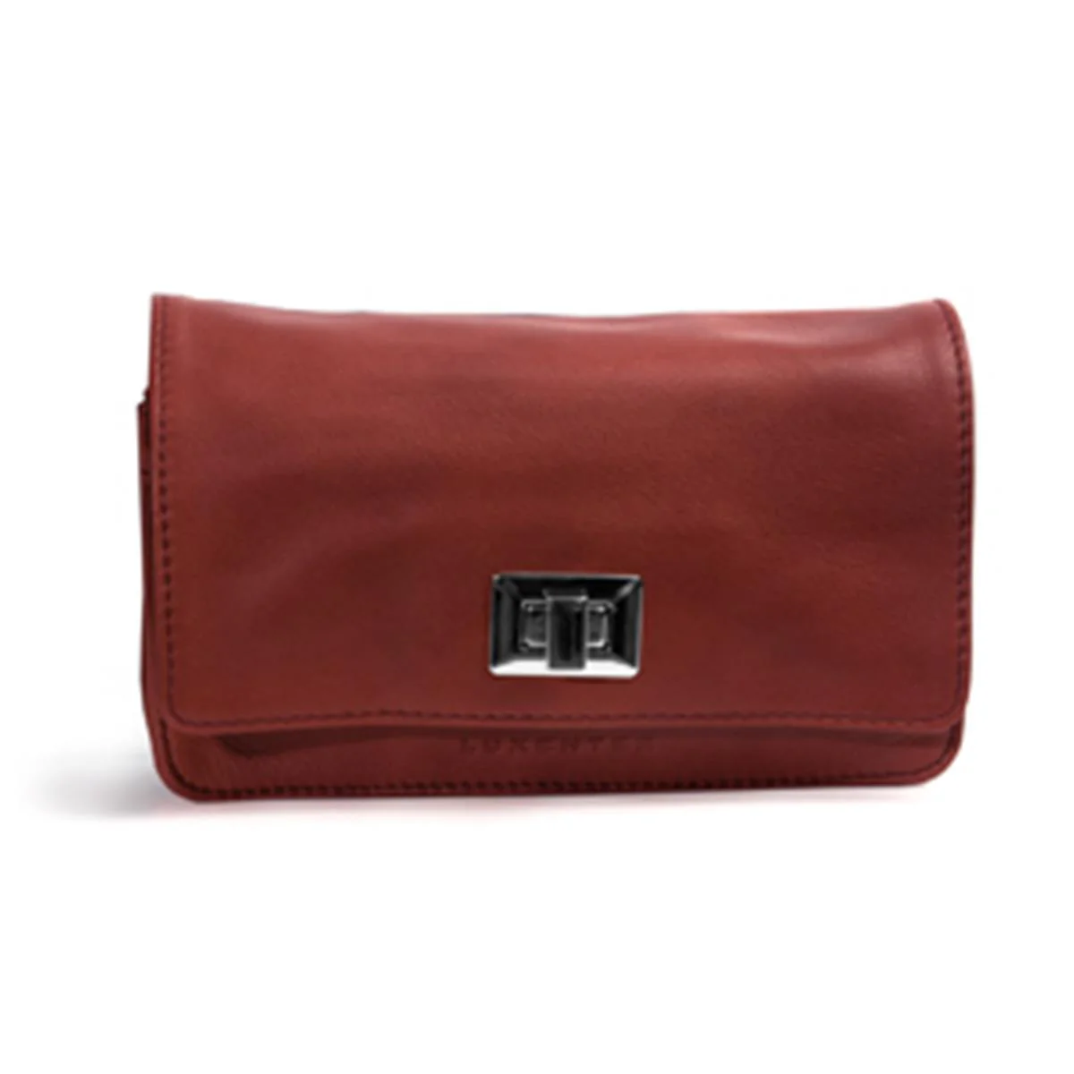 Bolso Leoka acabado en Rodio - Leoka MARRON