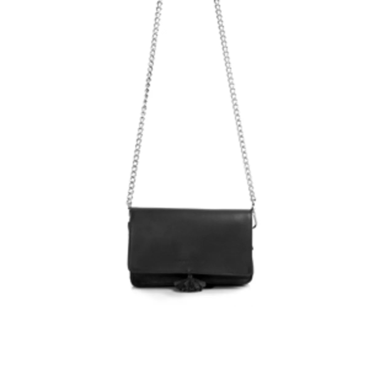 Bolso Marroquineria acabado en Rodio - Marroquineria NEGRO