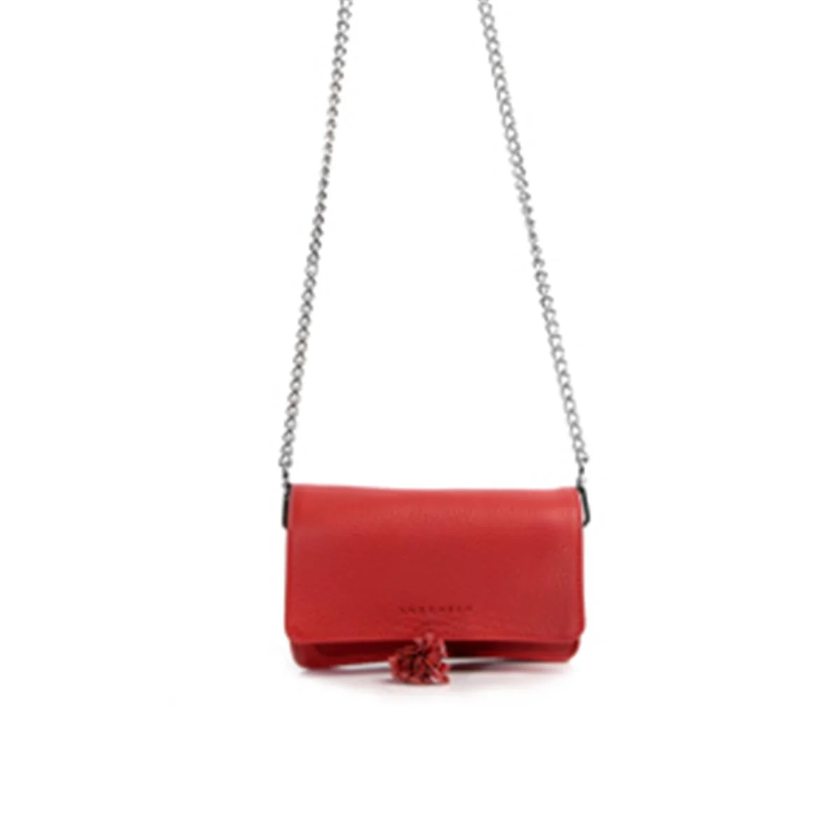 Bolso Marroquineria acabado en Rodio - Marroquineria ROJO