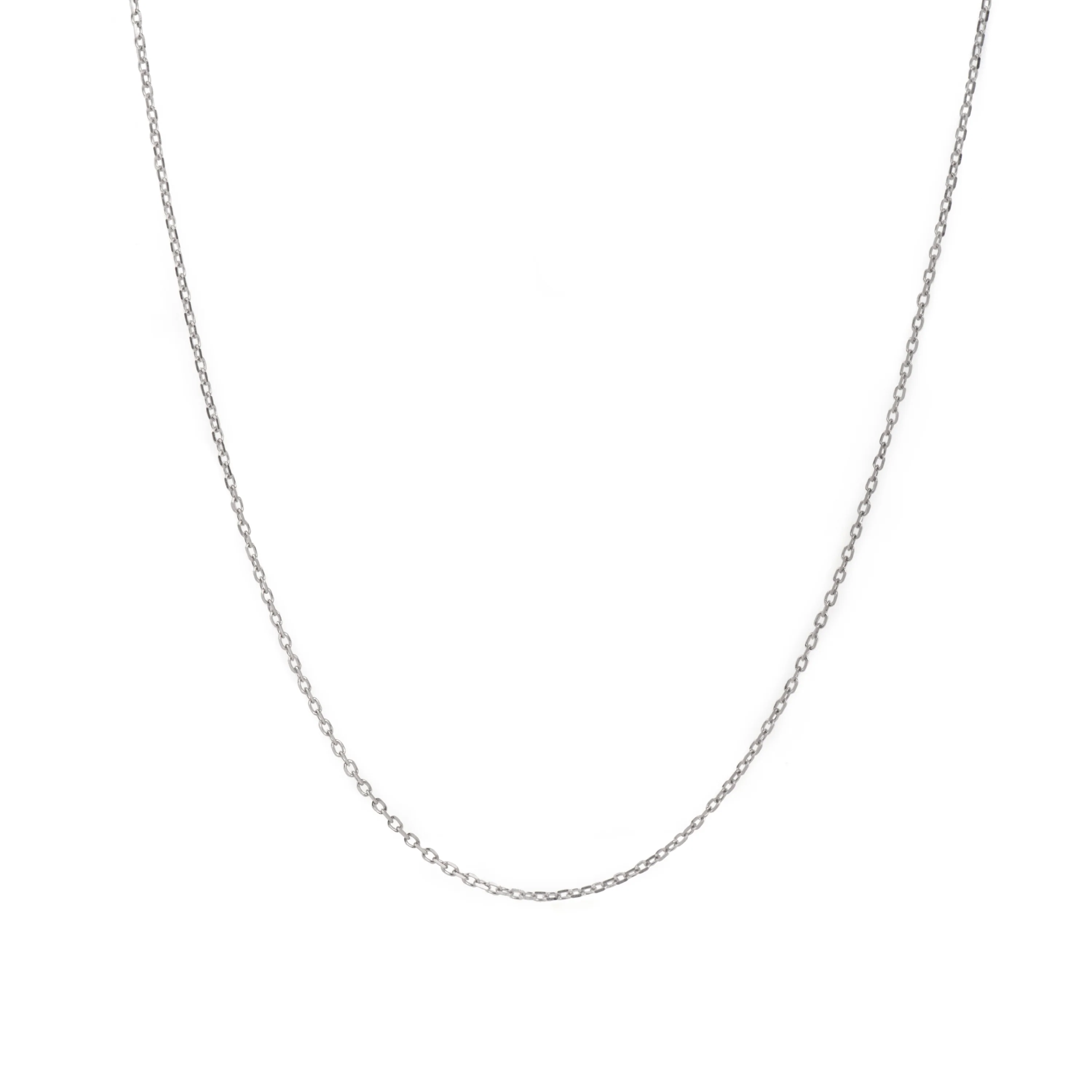 Cadena de 42cm de Plata de Ley - Drundia