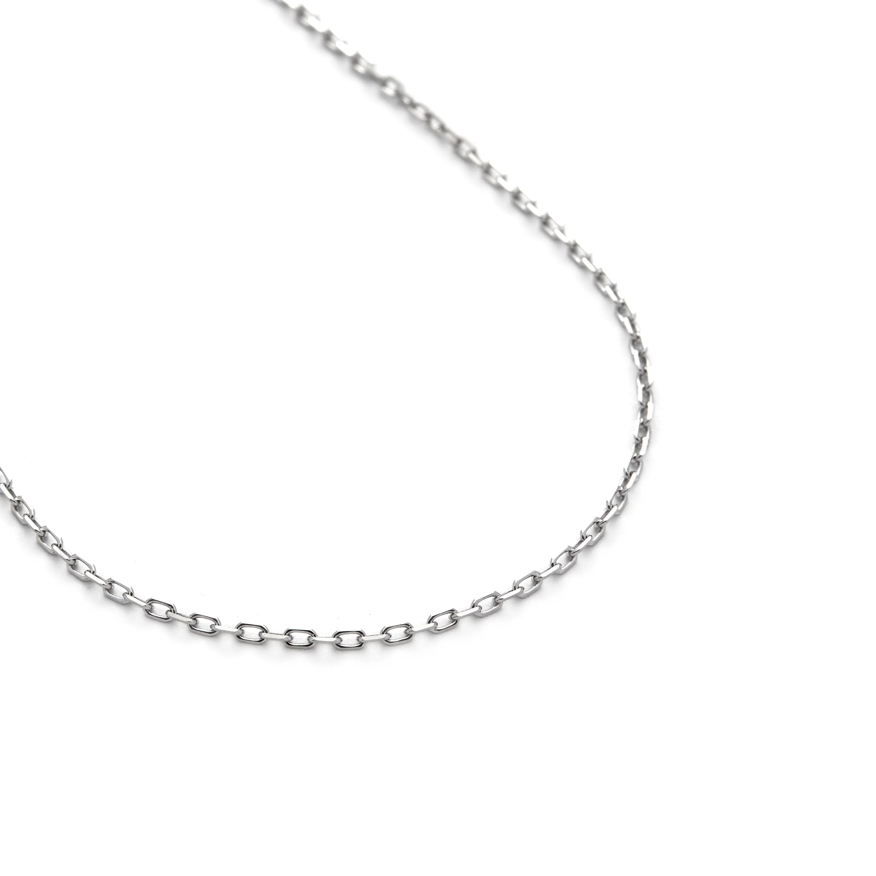 Cadena de 42cm de Plata de Ley - Drundia - Image 3