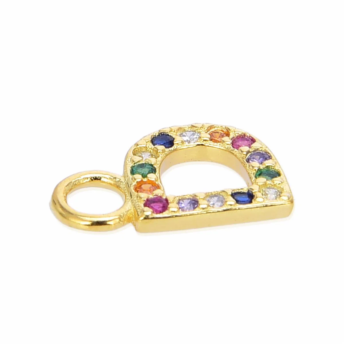 Colgante D Plata De Ley 925 - D MULTICOLOR - Image 2