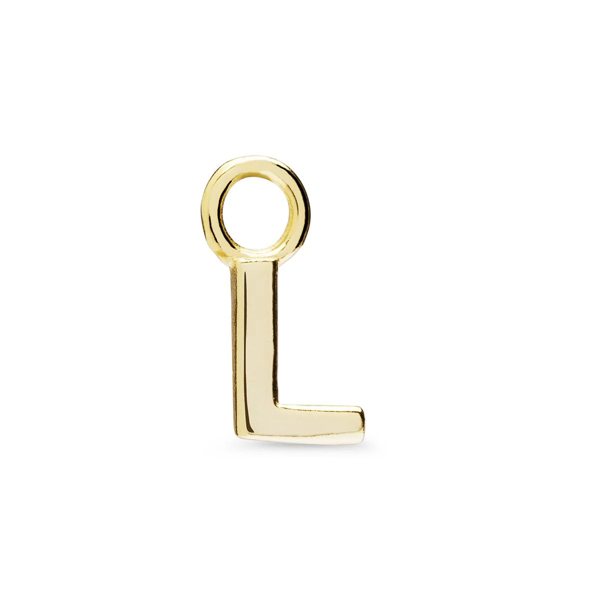 Colgante L Plata De Ley 925 - L AMARILLO