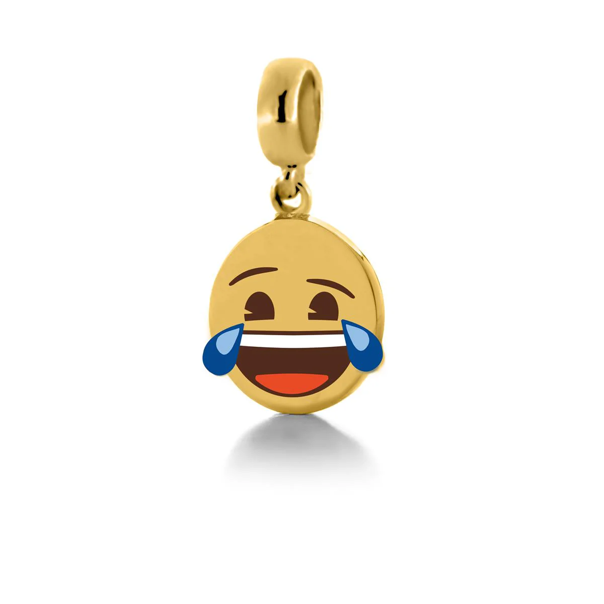 Charm "Llorar De Risa" Plata, Baño O. A. y lacados - Llorar De Risa MULTICOLOR